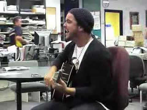 Guy Sebastian live in Sunshine Coast Daily newsroom