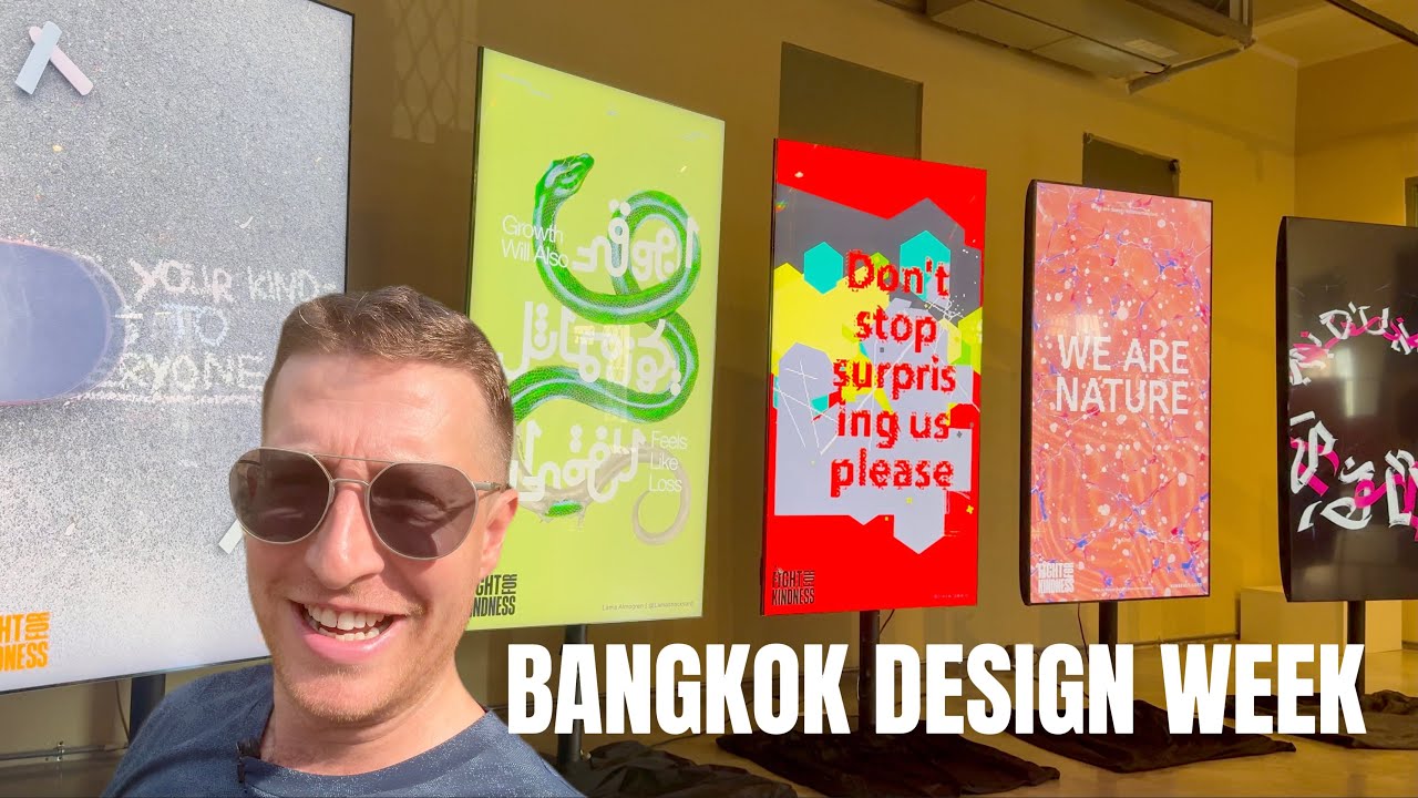 Bangkok Design Week Guide 🇹🇭 Best Exhibitions, Cafes & Creative District Walk