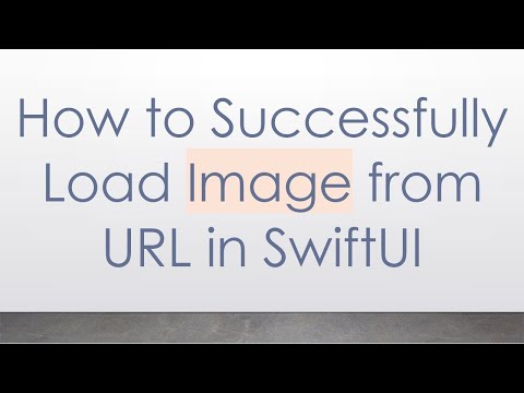 How to Successfully Load Image from URL in SwiftUI