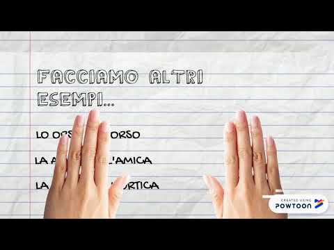 L'apostrofo - Gli articoli L' e UN'