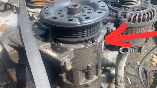 A/C Compressor Jeep Compass 2.4L 2007-2017 Location and Replacement