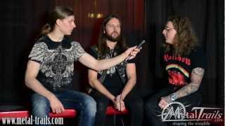 Grand Magus Live Interview @ Hunting Across Europe Tour 2013