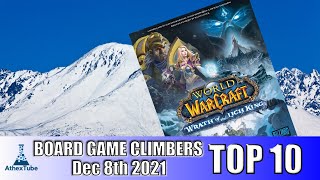 Top 10 Board Game Climbers for Week Ending in December 8th 2021