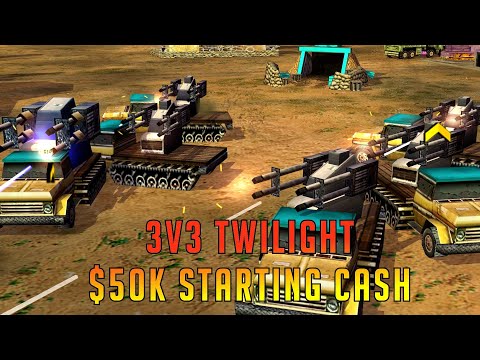 Epic $50k Starting Cash Game - Twilight Flame - Generals Zero Hour Online Multiplayer