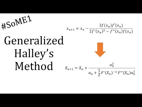 Generalized Halley's Method Generalized Halley's Method