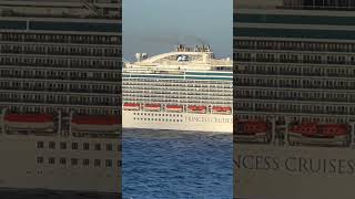 Regal Princess spotted before arrival in Cozumel!.. #cruiseship #cruise #ship #travel #yt #ytshorts