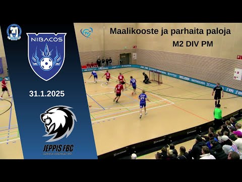 Maalikooste: Nibacos II - Jeppis FBC 31.1.2025