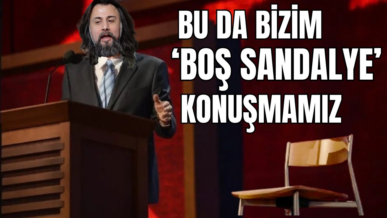 Bu da bizim 'Eastwooding'imiz; Cemaat yönetimine karşı 'boş sandalye' konuşmamız (18.2.2026)
