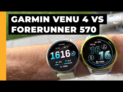 Garmin Venu 4 vs Garmin Forerunner 570: Which is the best watch for runners?