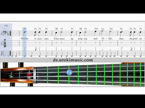 Cello Lernen - My Heart Will Go On Titanic Cellounterricht Solo Tutorial Noten Tabs