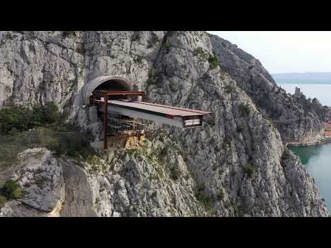 Izgradnja mosta na Cetini Omiš