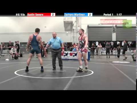 Men 84 KG / 185 lbs - Austin Severn vs. Zachary Martinez