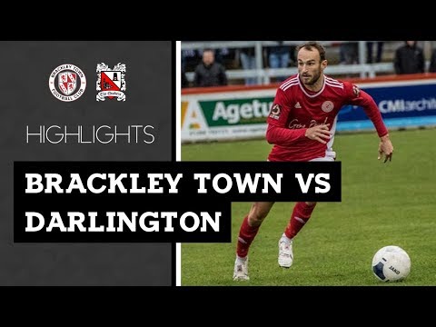 Brackley Town 5-1 Darlington - Vanarama National League North - 2019/20