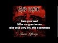 Iced Earth - Burnt Offerings + Lyrics 