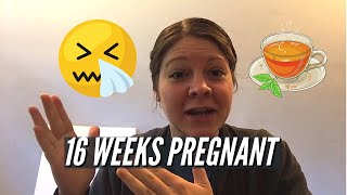 16 Weeks Pregnancy Update | Pregnant with my Third Baby | Sinus Infection & Home Remedies