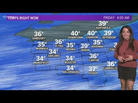 Early morning Northeast Ohio weather forecast for Nov. 1, 2019