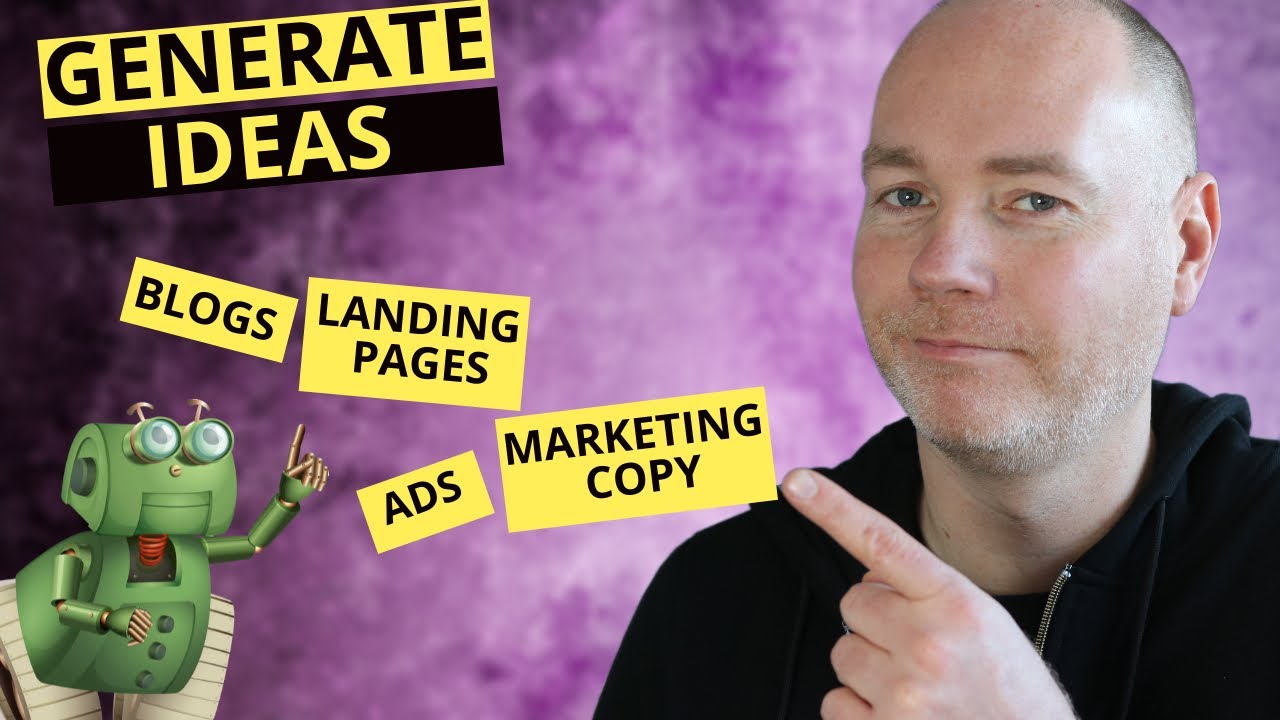 Easily generate ideas with AI - Contentbot Demo