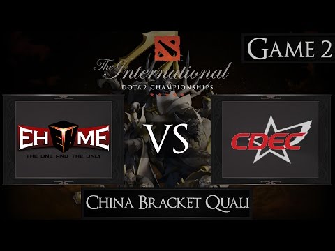Dota 2 The International 2015 Ehome vs CDEC