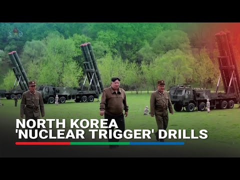 North Korean leader guides first 'nuclear trigger' simulation drills, state media says
