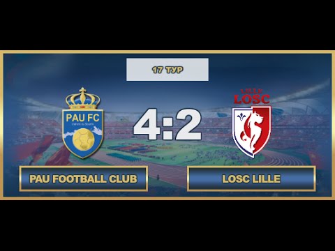 AFL. France. Ligue 1. Tour 17. Pau Football Club - LOSC Lille