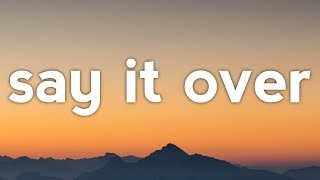 Ruel - say it over (Lyrics) ft. Cautious Clay