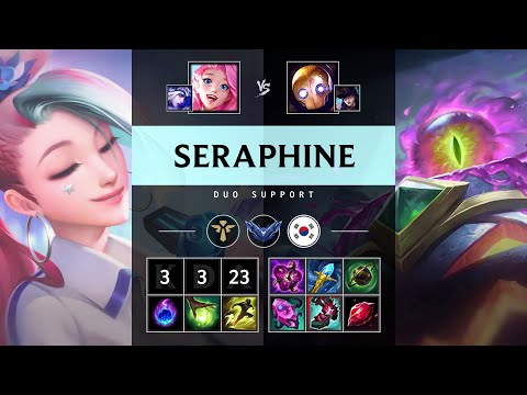 Seraphine Support vs Blitzcrank - KR Diamond Patch 25.S1.3