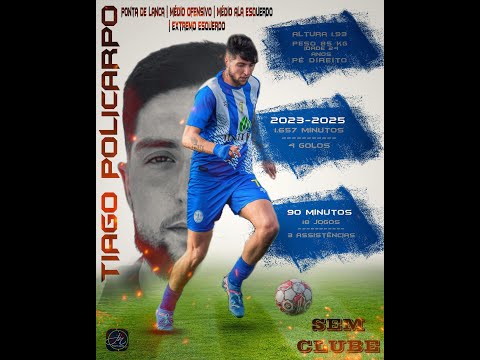  DVD - Tiago Policarpo - Jogador Português