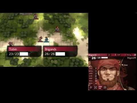 Fire emblem echoes Shadows of Valentia Efficiency LTC Part 1 1-1 and 1-2