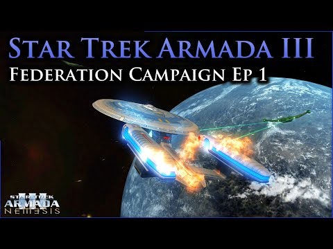 Commanding the Federation | Star Trek Armada III Ep I | Sins of a Solar Empire: Rebellion Mod