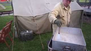 preview picture of video 'WW2 Army Breakfast - Danville 2014'