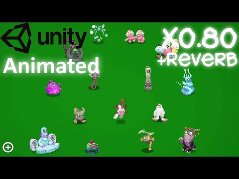 Haunted Island Full Song - Slow + Reverb (All Monsters) (ANIMATED)