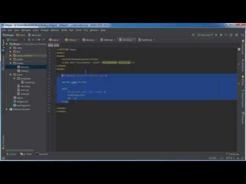 Node js Tutorial for Beginners 20 Adding More Pages