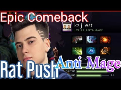 Ramzes666 Rat Push Anti -Mage | Real Comeback
