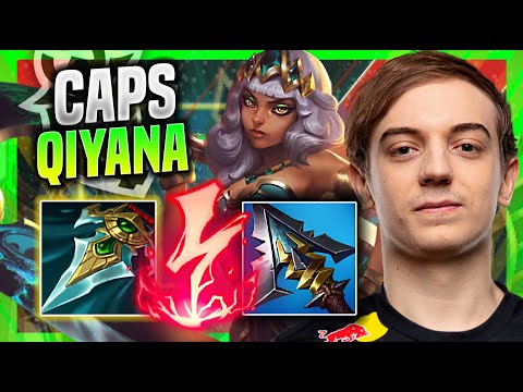 CAPS IS SO CLEAN WITH QIYANA MID! - G2 Caps Plays Qiyana MID vs Malphite! | Season 11
