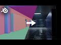 How I Made This Liminal Blender Scene In Minutes