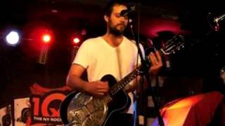 Rocco DeLuca and The Burden Save Yourself April 8, 2009 Studio at Webster Hall NYC