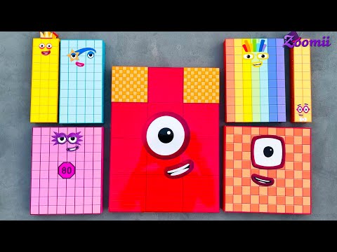Looking for Numberblocks Puzzle Tetris NEW 10 vs 1200 Space ASMR - Numberblocks Satisfying Video #87