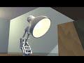 Another Luxo Jr Animation Test With Music Sound Effects