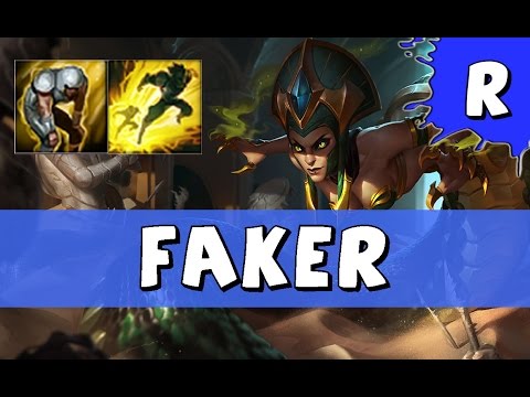 SKT T1 Faker as Cassiopeia vs Ryze MID - HIGHLIGHTS - League of Legends