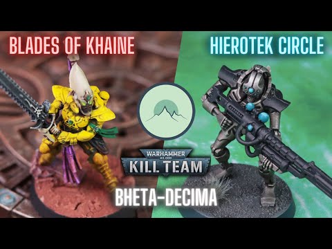 AELDARI vs. NECRONS on BHETA-DECIMA [Kill Team Battle Report]