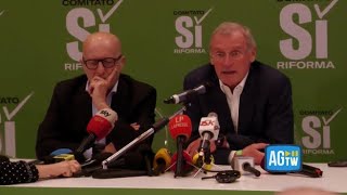 Zanon (Comitato "Sì Riforma"): «Paese spaccato, da domani rimettere insieme le macerie»