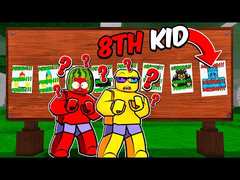 Finding 8th Kid in 99 Nights in the Forest🔦