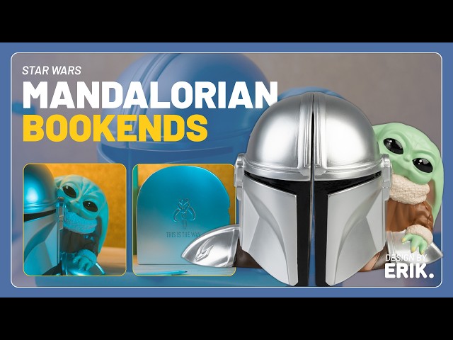 Vídeo relacionado con Master Yoda Force - Sujetalibros de Metal, Estampado de Doble Cara, Regalo Creativo para los Amantes de Star War