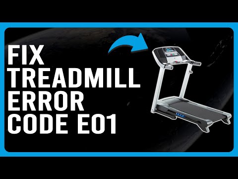 How To Fix Treadmill Error Code E01 (Wiring Issue - Common Causes Of Error E01 And The Solutions!)