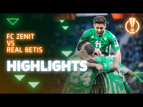 Resumen del partido FC Zenit-Real Betis (2-3) | HIGHLIGHTS | UEFA Europa League