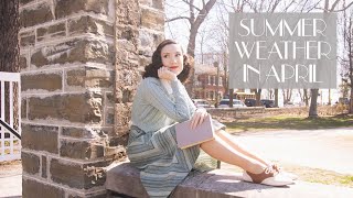 Summer Weather In April - What I Wore! | Carolina Pinglo