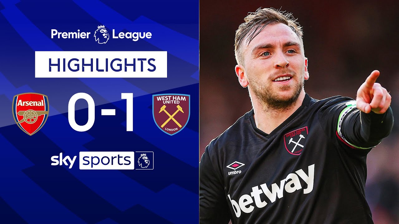 Bowen HAMMERS Gunners' title hopes ⚒️ | Arsenal 0-1 West Ham | Premier League Highlights