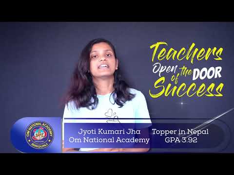 Om National Academy | Jyoti Kumari Jha