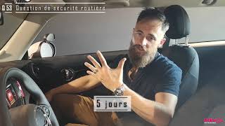 L'emplacement du constat amiable