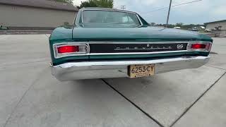 427-Powered 1966 Chevrolet Chevelle SS 4-Speed Exterior Walk Around & Idle